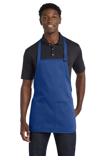 Port Authority Medium-Length Two-Pocket Bib Apron