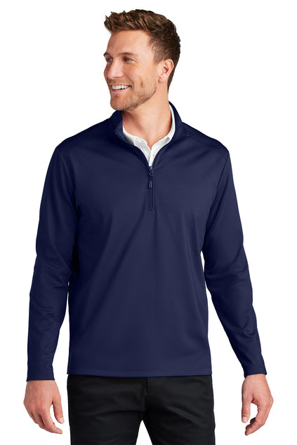 Port Authority C-FREE Double Knit 1/4-Zip
