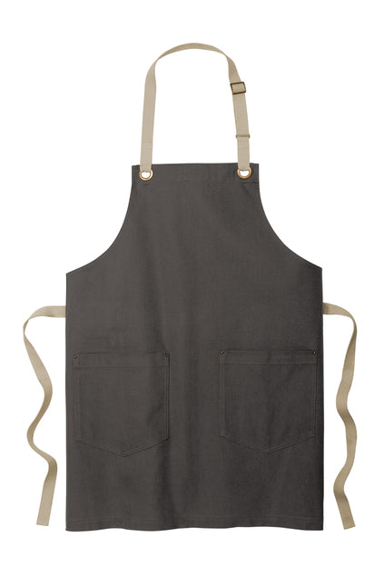 Port Authority Canvas Full-Length Two-Pocket Apron