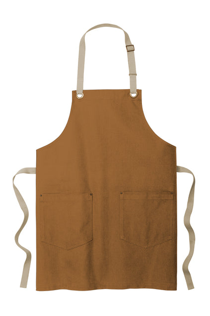 Port Authority Canvas Full-Length Two-Pocket Apron