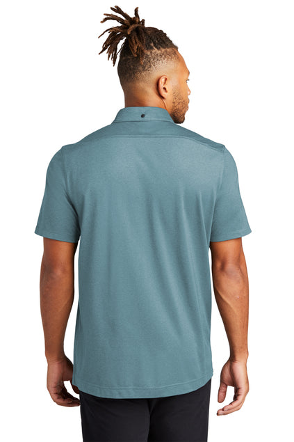 Mercer+Mettle Stretch Pique Full-Button Polo