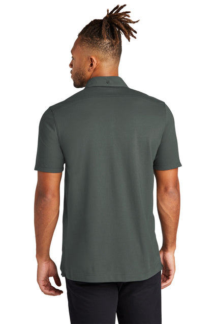 Mercer+Mettle Stretch Pique Full-Button Polo