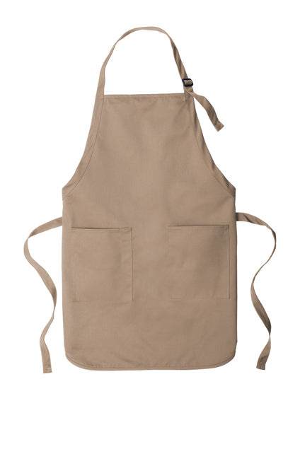 Port Authority Full-Length Two-Pocket Bib Apron