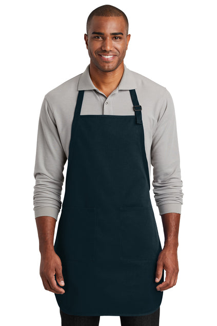 Port Authority Full-Length Two-Pocket Bib Apron