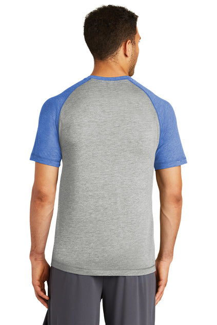 Sport-Tek PosiCharge Tri-Blend Wicking Raglan Tee