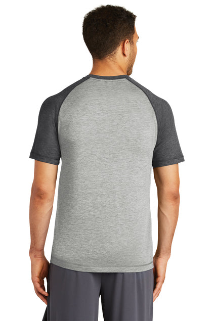 Sport-Tek PosiCharge Tri-Blend Wicking Raglan Tee