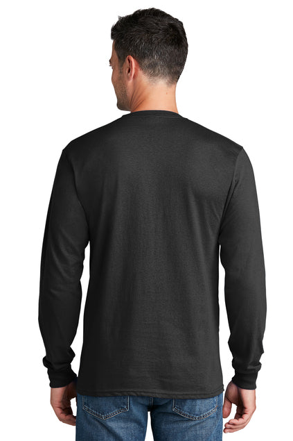 Port & Co Long Sleeve Core Cotton Tee