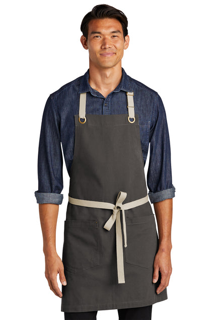 Port Authority Canvas Full-Length Two-Pocket Apron