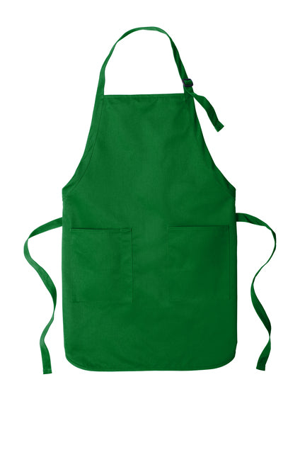 Port Authority Full-Length Two-Pocket Bib Apron