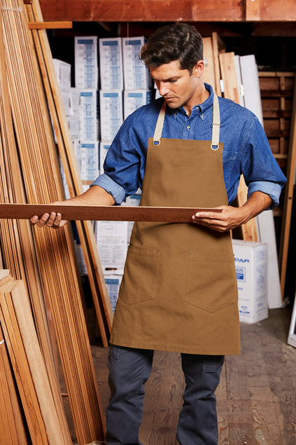 Port Authority Canvas Full-Length Two-Pocket Apron