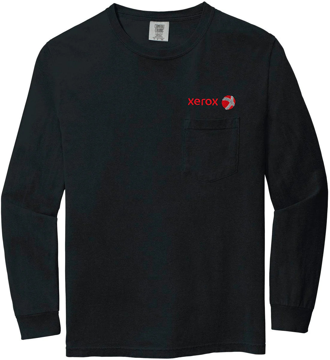 Comfort Colors Heavyweight Ring Spun Long Sleeve Pocket Tee