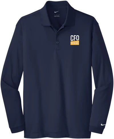 Nike Long Sleeve Dri-FIT Stretch Tech Polo