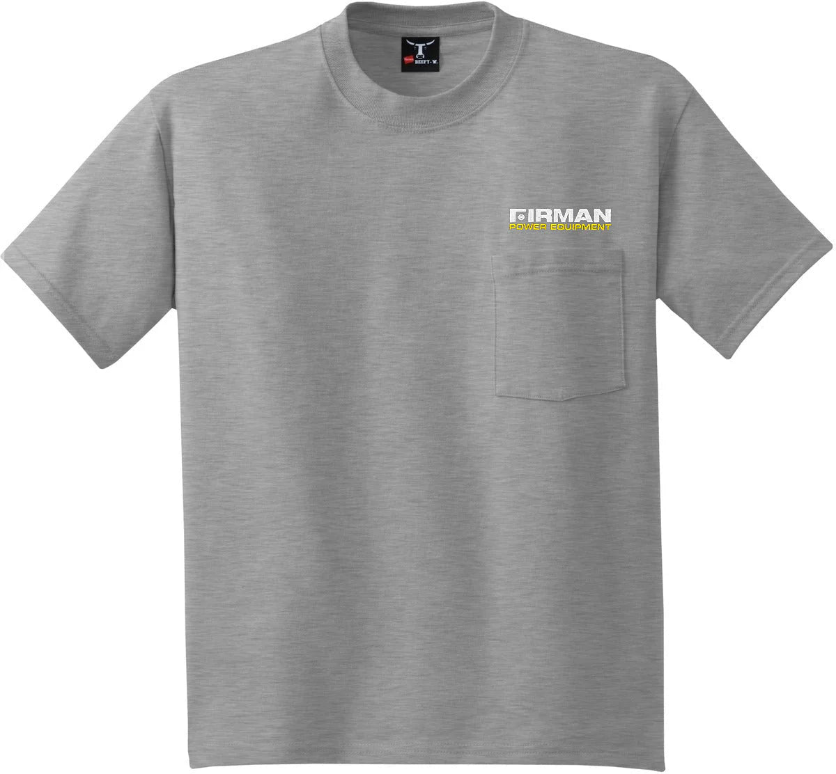 Hanes Beefy-T 100% Cotton T-Shirt with Pocket