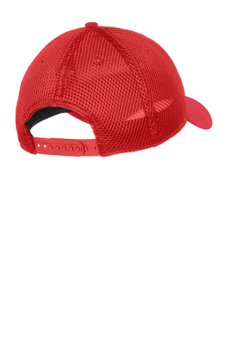 New Era Snapback Contrast Front Mesh Cap
