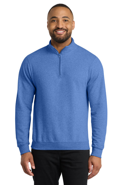 Port & Co Core Fleece 1/4-Zip Pullover Sweatshirt