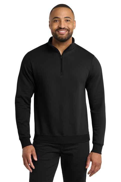 Port & Co Core Fleece 1/4-Zip Pullover Sweatshirt