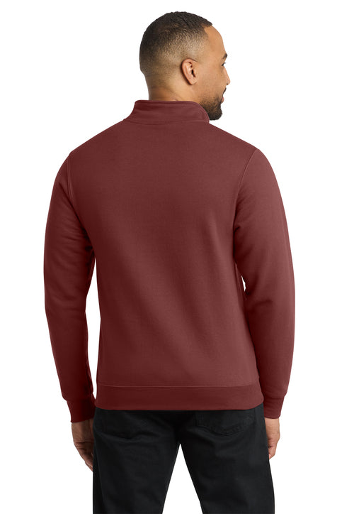 Port & Co Core Fleece 1/4-Zip Pullover Sweatshirt