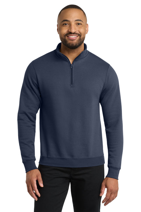 Port & Co Core Fleece 1/4-Zip Pullover Sweatshirt