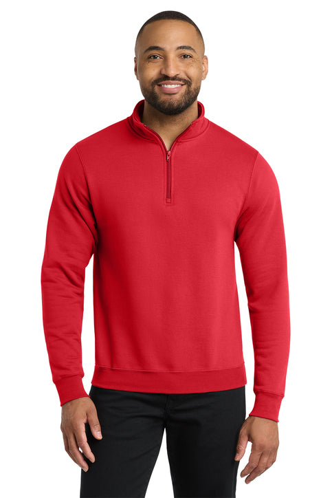 Port & Co Core Fleece 1/4-Zip Pullover Sweatshirt