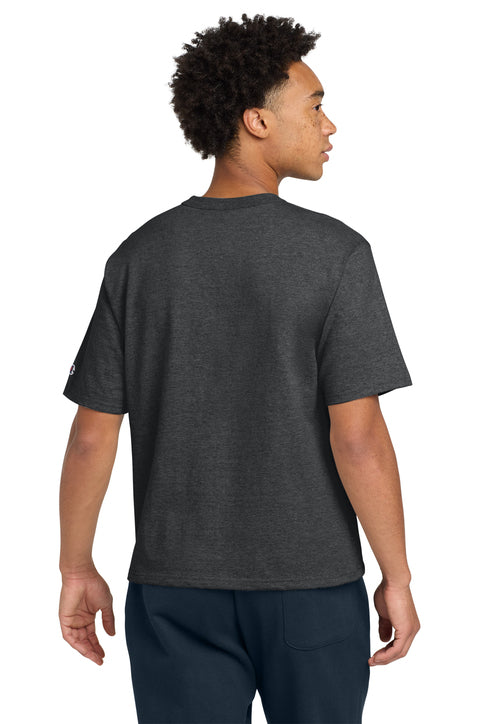 Champion Heritage 7-Oz. Jersey Tee with custom logo embroidery