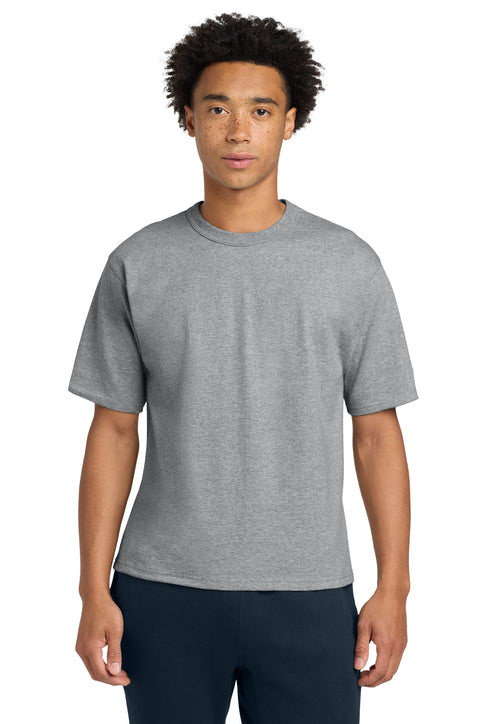Champion Heritage 7-Oz. Jersey Tee with custom logo embroidery