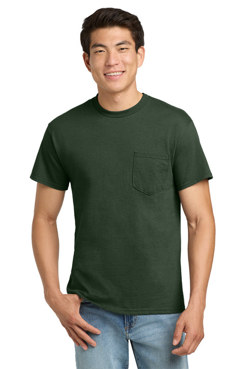 Gildan Ultra Cotton 100% US Cotton T-Shirt with Pocket