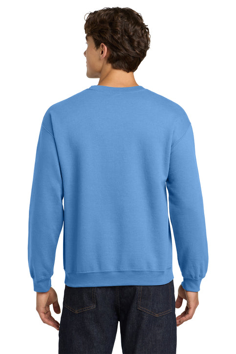 Gildan Heavy Blend Crewneck Sweatshirt with custom logo embroidery
