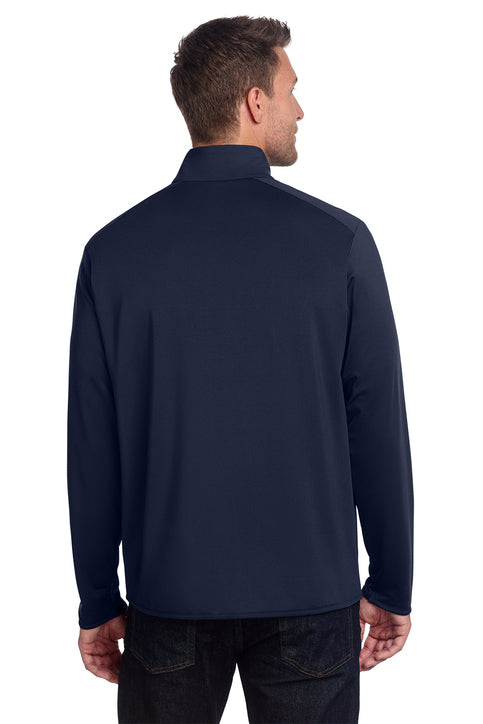 Port Authority Accord Stretch Fleece Full-Zip with custom logo embroidery