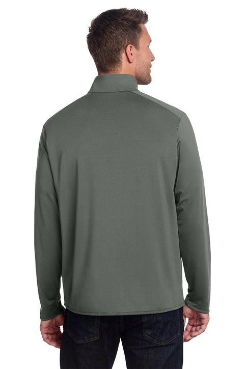 Port Authority Accord Stretch Fleece Full-Zip with custom logo embroidery