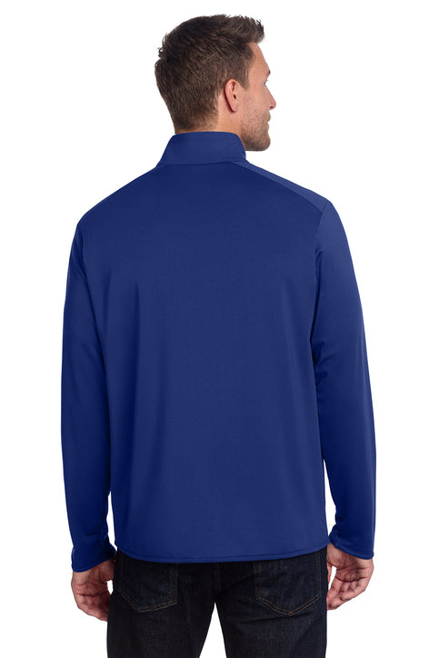 Port Authority Accord Stretch Fleece Full-Zip with custom logo embroidery
