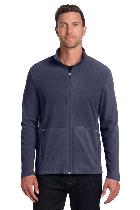 Port Authority Accord Microfleece Jacket with custom logo embroidery