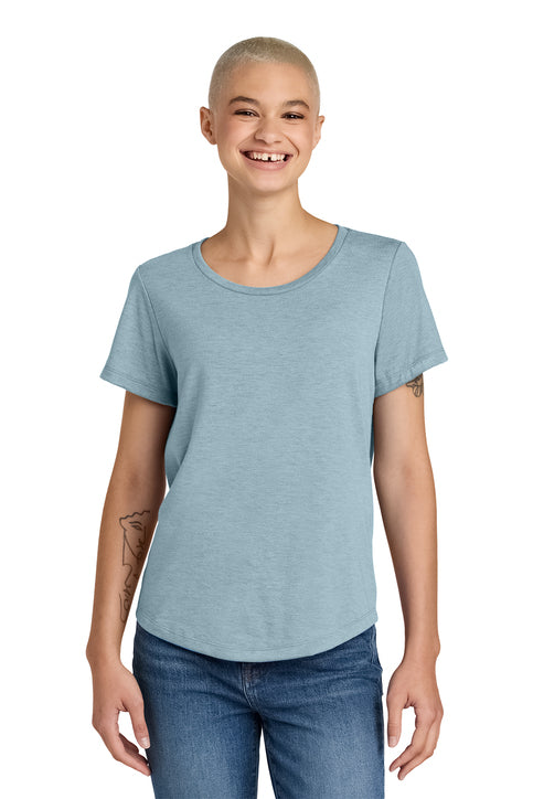 Allmade Women’s Relaxed Tri-Blend Scoop Neck Tee