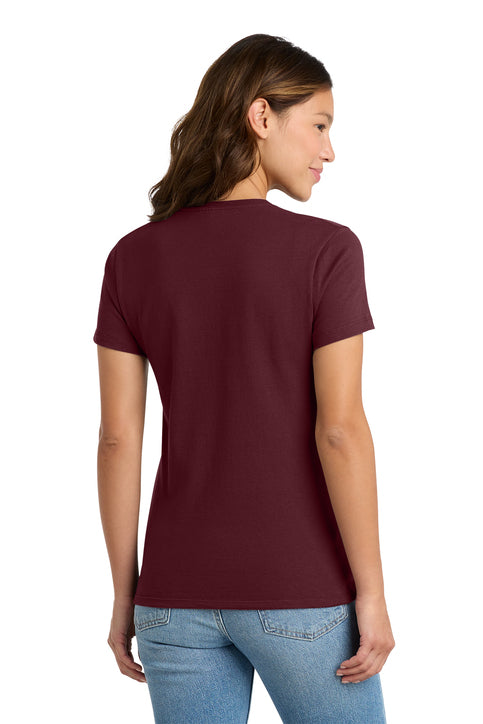 Port & Company Women's Essential Tee with custom logo embroidery