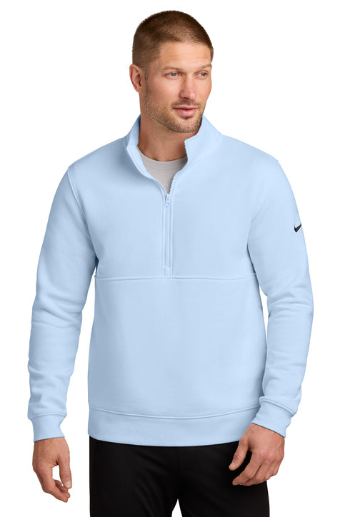 Nike Club Fleece Sleeve Swoosh 1/2-Zip