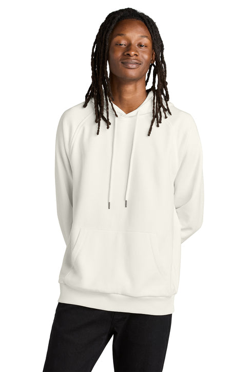 Allmade Unisex Organic CVC Fleece Pullover Hoodie with custom logo embroidery