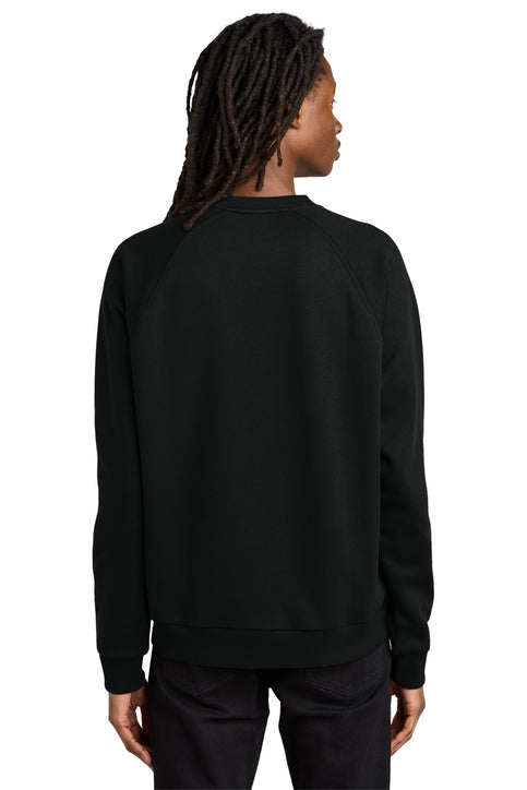 Allmade Unisex Organic CVC Fleece Crewneck Sweatshirt with custom logo embroidery