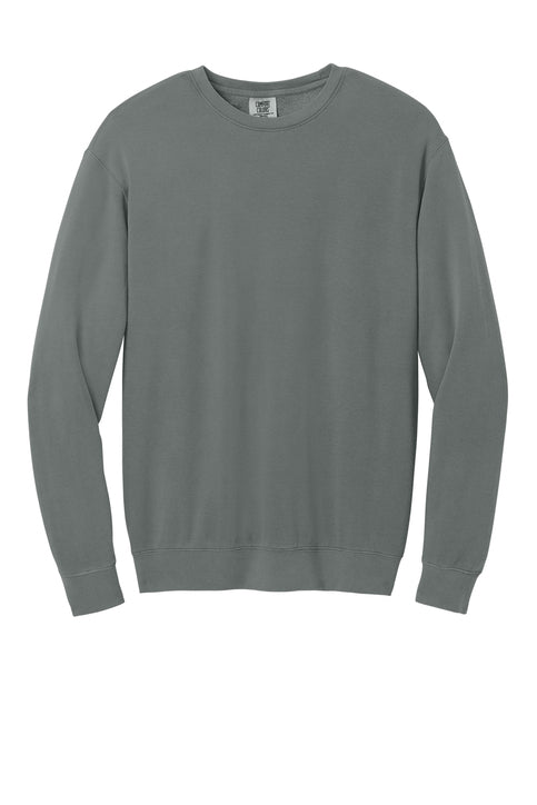 Comfort Colors Lightweight Crewneck Sweatshirt with custom logo embroidery