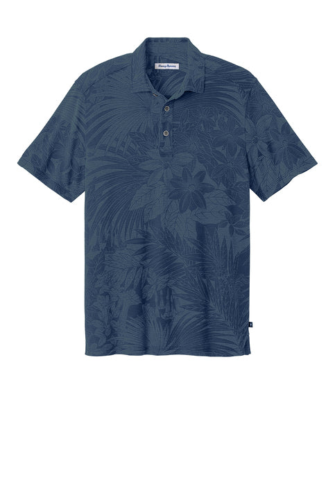 Tommy Bahama Santiago Paradise Polo with custom logo embroidery