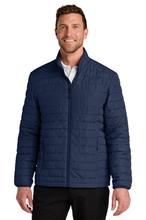 Port Authority C-FREE Brick Jacket with custom logo embroidery