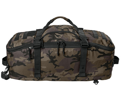 CornerStone Tactical Barrel Duffel with custom logo embroidery