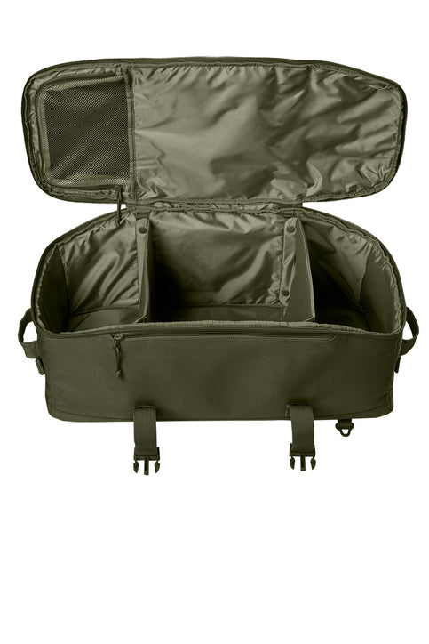 CornerStone Tactical Barrel Duffel with custom logo embroidery