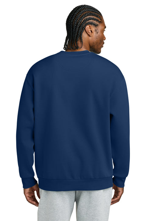 District V.I.T. Heavyweight Fleece Crew with custom logo embroidery