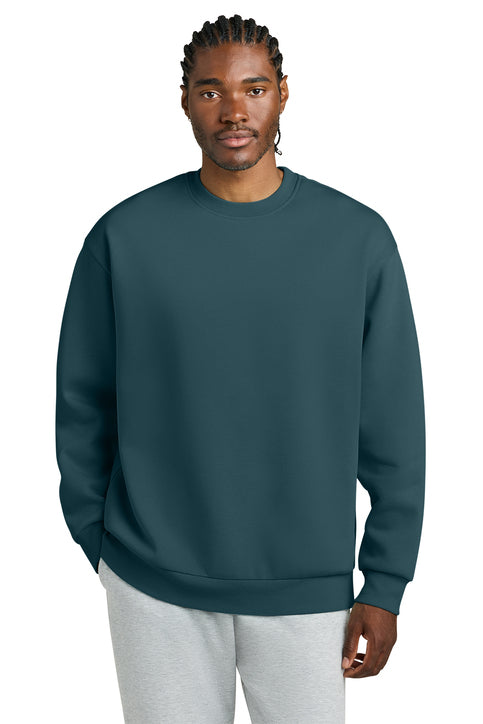 District V.I.T. Heavyweight Fleece Crew with custom logo embroidery