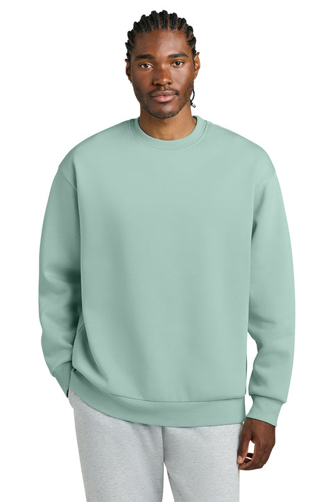 District V.I.T. Heavyweight Fleece Crew with custom logo embroidery
