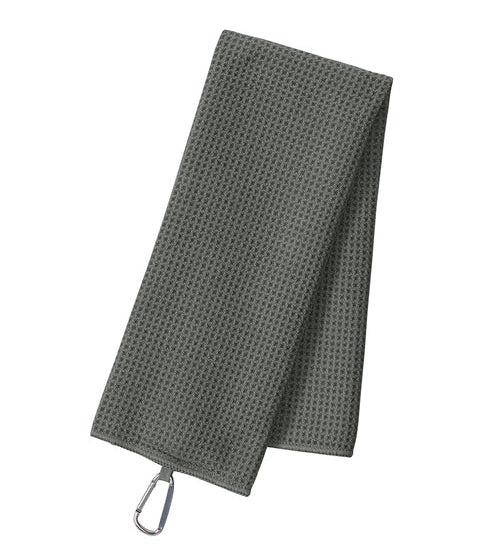 Port Authority Waffle Microfiber Golf Towel
