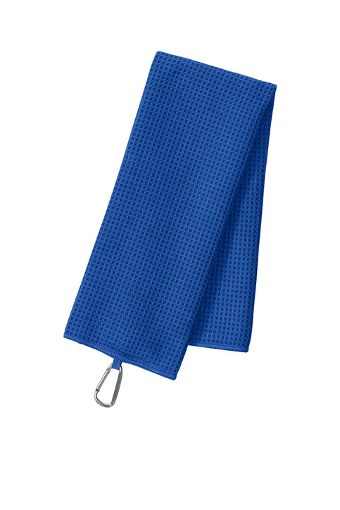 Port Authority Waffle Microfiber Golf Towel