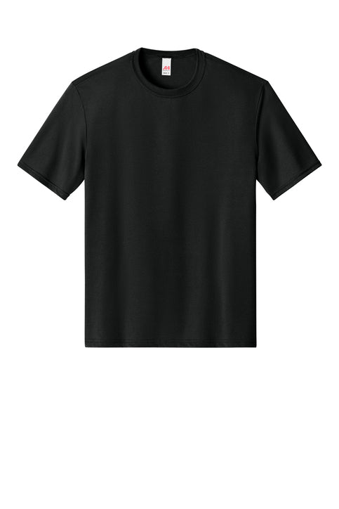A4 Softek Short Sleeve Tee with custom logo embroidery