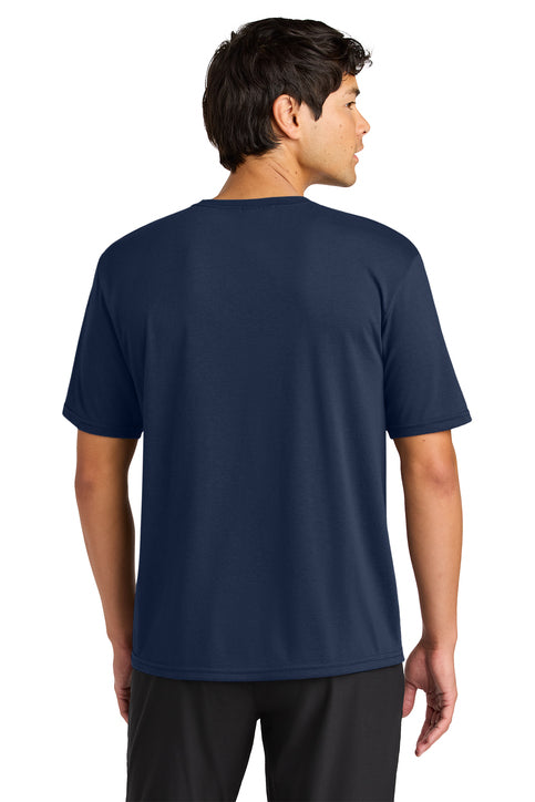 A4 Softek Short Sleeve Tee with custom logo embroidery