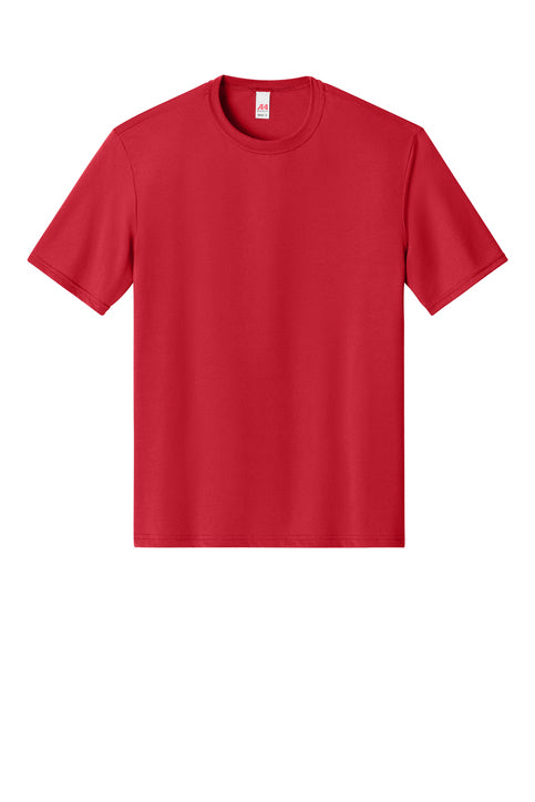 A4 Softek Short Sleeve Tee with custom logo embroidery