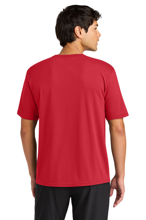 A4 Softek Short Sleeve Tee with custom logo embroidery